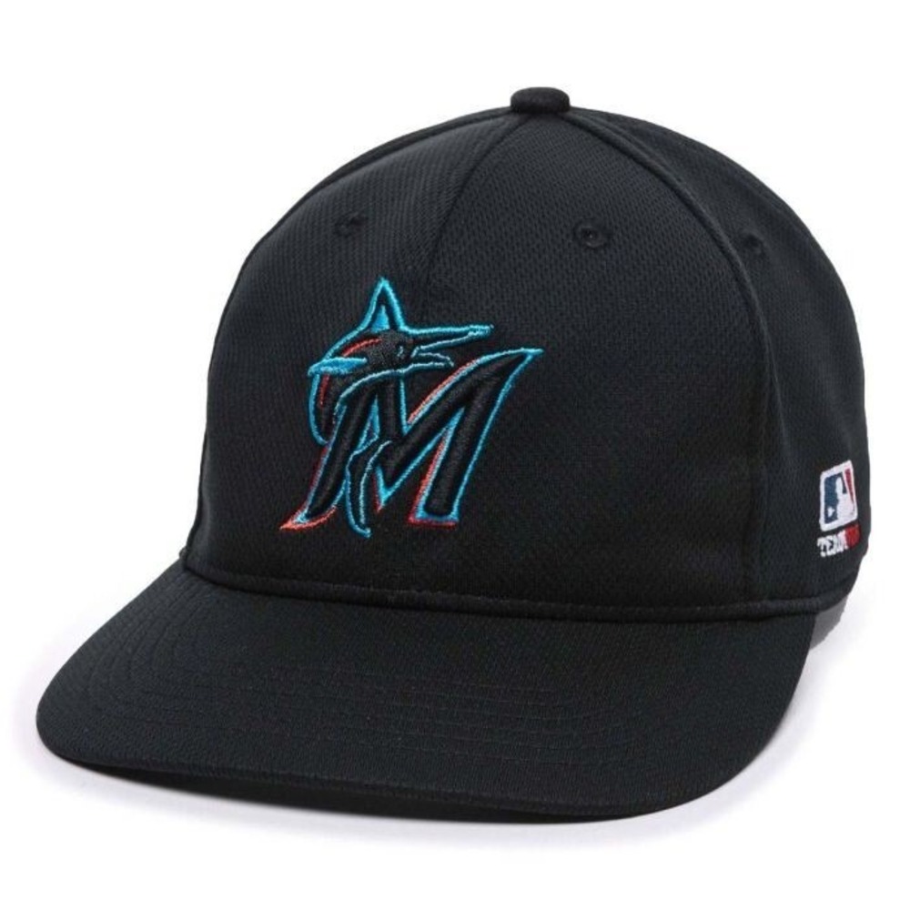 MLB Miami Marlins‎ Baseball Cap - Adult Adjustable Twill